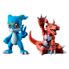 Figuras Ichibansho Veemon & Guilmon Two Forces That Radite Light Digimon 5cm